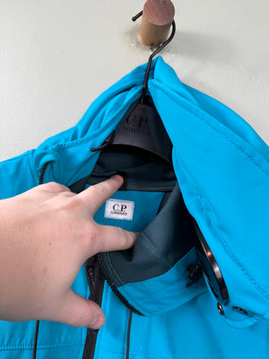 C.P. Company Aqua Blue Soft Shell Jacket