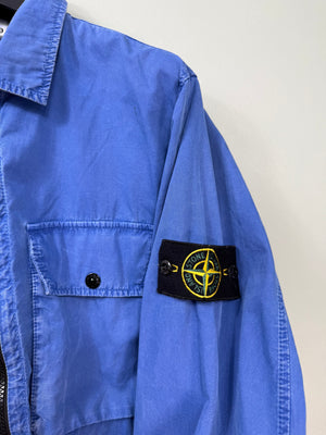 Stone Island Blue Overshirt