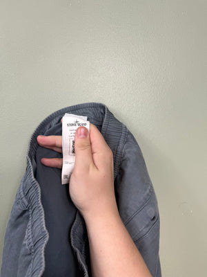 Stone Island Avio Blue RE-T Cargo Bottoms