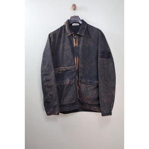 Stone Island Black Ovo Dye Overshirt