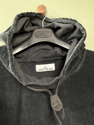 Stone Island Black Corduroy Smock