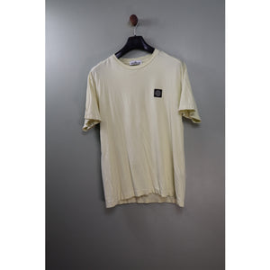 Stone Island Pastel Yellow T-Shirt