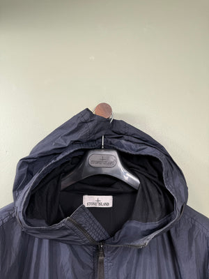 Stone Island Navy Crinkle Reps Jacket