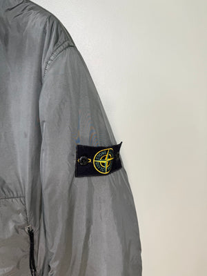 Stone Island Green Crinkle Reps Primaloft Jacket