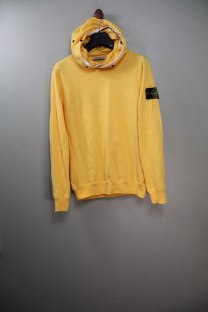 Stone Island Yellow Hoodie