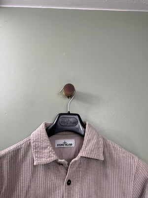 Stone Island Beige Corduroy Overshirt