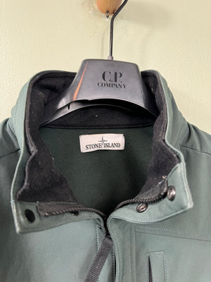 Stone Island Green Soft Shell Jacket