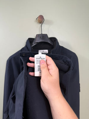 Stone Island Navy Soft Shell Jacket