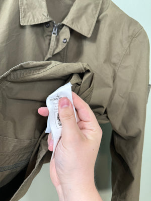 Stone Island Khaki Ghost Overshirt