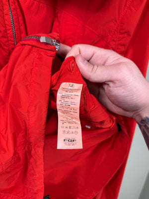 C.P. Company Red Nycra Goggle Jacket