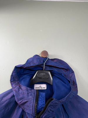 Stone Island Purple/Red Nylon Metal Watro Weft Jacket