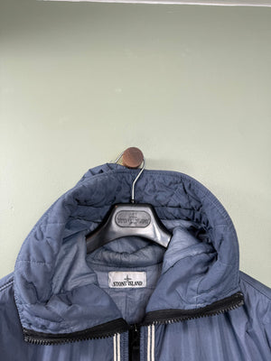 Stone Island Blue Crinkle Reps Jacket