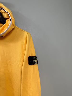 Stone Island Yellow Hoodie
