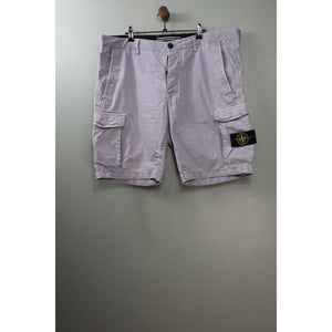 Stone Island Grey SL Cargo Shorts