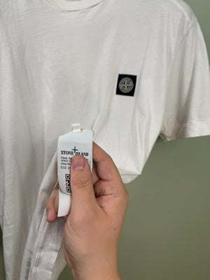 Stone Island White T-Shirt