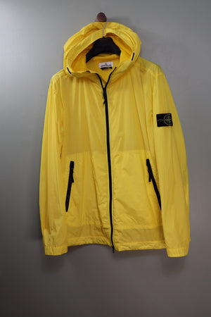 Stone Island Yellow Crinkle Reps Jacket