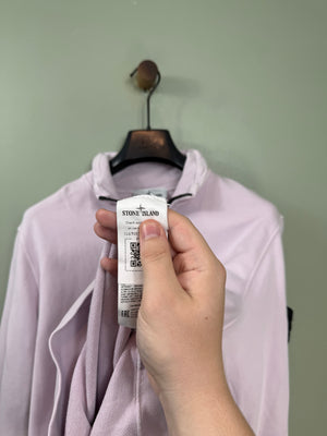 Stone Island Pink 1/4 Zip Jumper