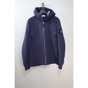 Stone Island Navy Soft Shell Jacket