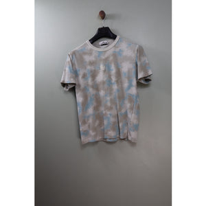 Stone Island Beige Camo Devore T-Shirt
