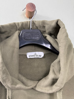 Stone Island Khaki Hoodie