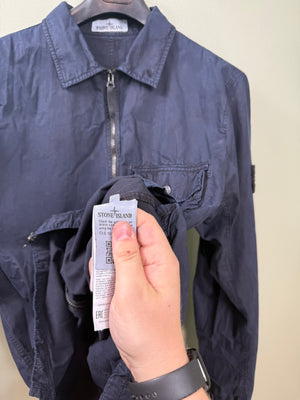 Stone Island Navy Overshirt