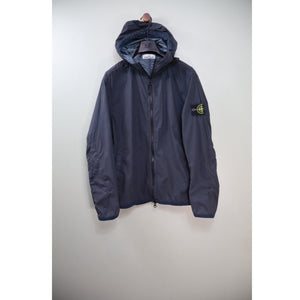 Stone Island Navy Lamy Velour Jacket