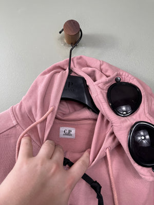 C.P. Company Pink Goggle Hoodie