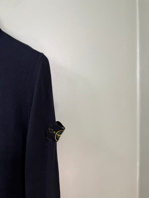 Stone Island Navy Knit Jumper