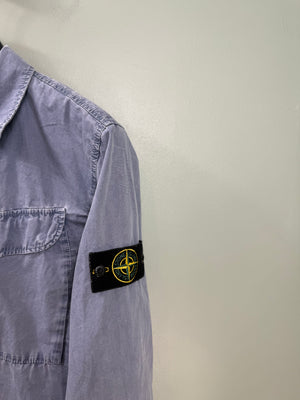 Stone Island Avio Blue Overshirt