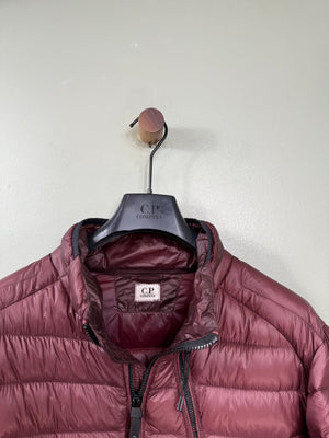 C.P. Company Burgundy D.D. Shell Down Jacket