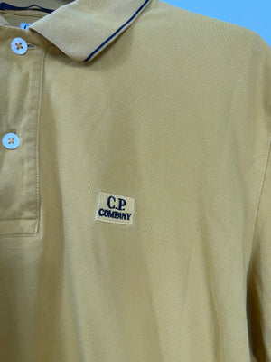 C.P. Company Yellow SL Polo Shirt