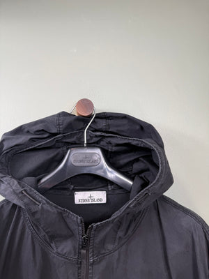 Stone Island Black Supima Cotton Twill Jacket