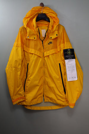 Stone Island x Nike Yellow Hyper Light Membrana Jacket