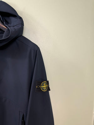 Stone Island Navy Soft Shell Jacket