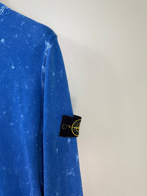 Stone Island Blue Ovo Dye Jumper