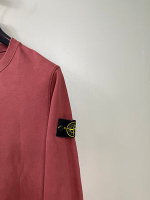 Stone Island Brick Red Jumper