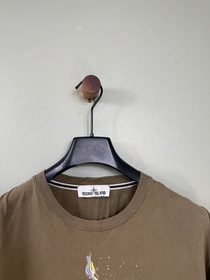 Stone Island Khaki T-Shirt