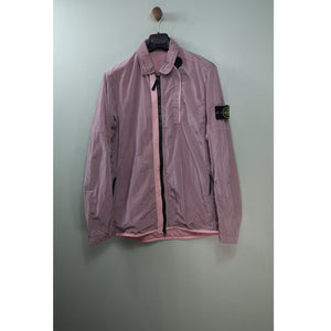 Stone Island Pink Nylon Metal Overshirt