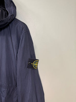Stone Island Navy Crinkle Reps Jacket