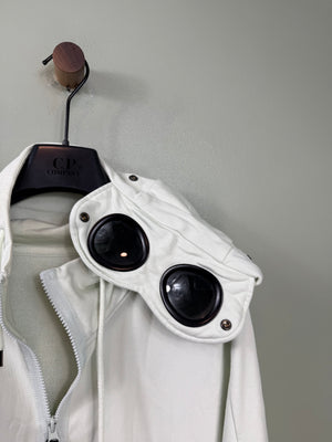 C.P. Company Pastel Green Goggle Hoodie