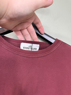 Stone Island Burgundy Jumper