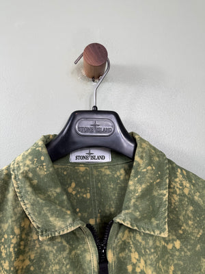 Stone Island Green Ovo Dye Overshirt