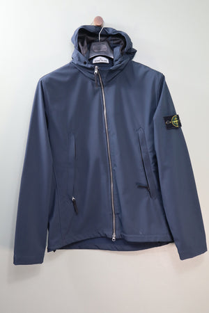 Stone Island Navy Soft Shell Jacket