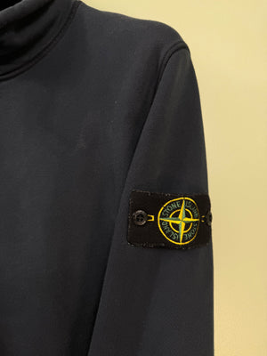 Stone Island Navy 1/4 Zip Jumper