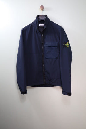 Stone Island Navy Soft Shell Primaloft Jacket