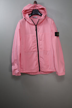 Stone Island Pink Supima Cotton Twill Jacket