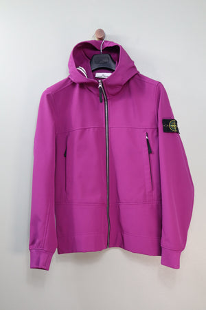 Stone Island Purple Soft Shell Jacket