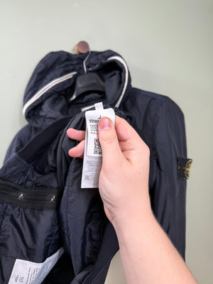Stone Island Navy Crinkle Reps Primaloft Jacket