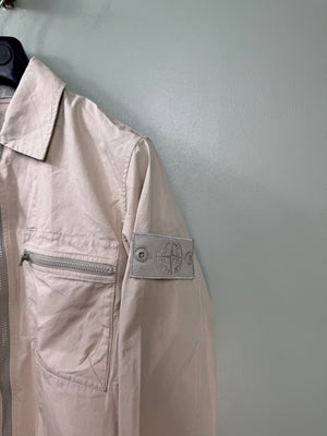 Stone Island Beige Ghost Overshirt
