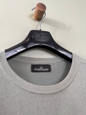 Stone Island Sage Green Shadow Project Knit Jumper